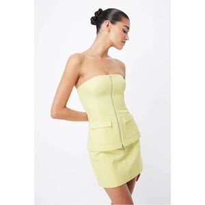 NWT‼️ Mossman Solis top lemon sorbet